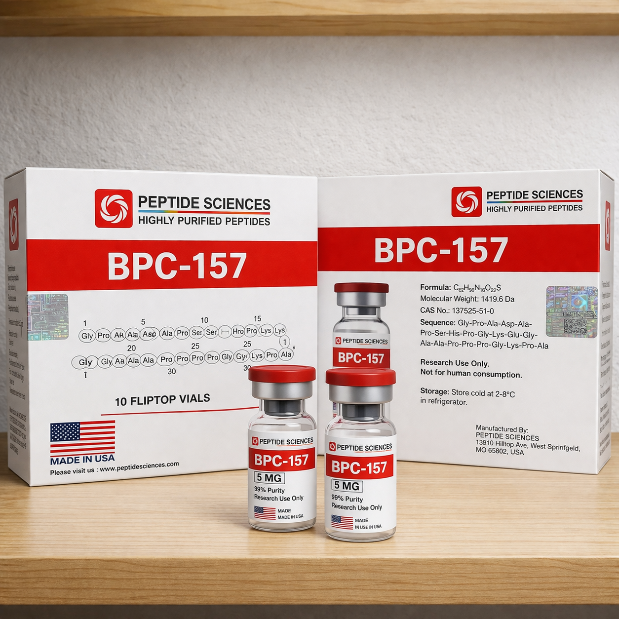 The Official Peptide Sciences Shop USA: Uncompromising Quality for Advanced Research